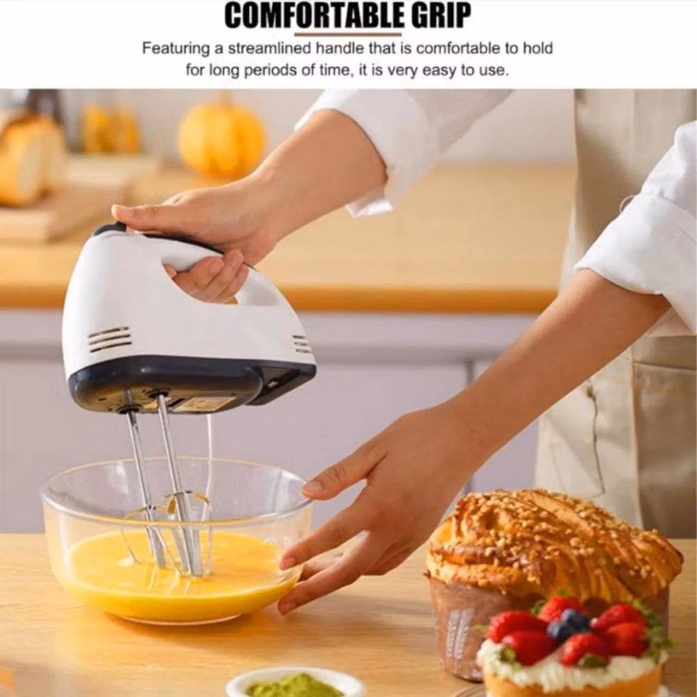 PAWNORA 7 Speed Electric Hand Held Mixer in White – 5