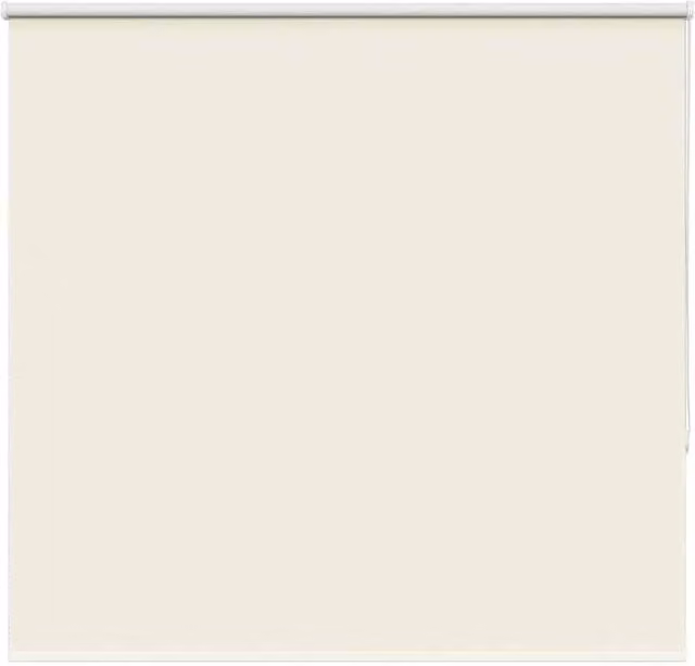 Berkfield Home Blackout Roller Blind, Off-White, W: 165 cm, H: 230 cm