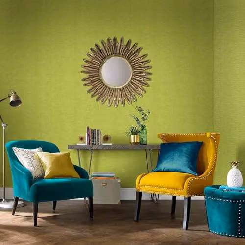 Graham & Brown Boutique Crocodile Green Animal Print Wallpaper – 2