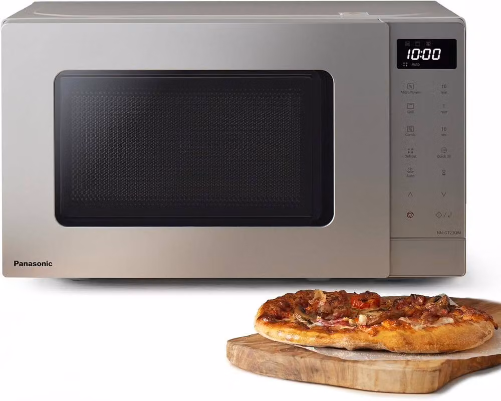 Panasonic 20L 1000W Microwave Combi Oven and Grill with LED Display in Silver – 2
