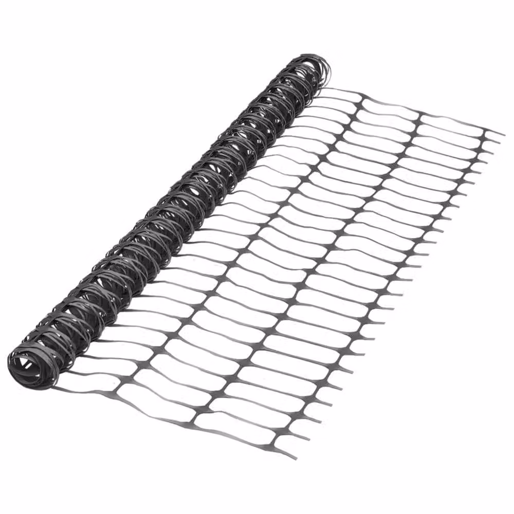 Berkfield Black Plastic Garden Fence 30 m – 2