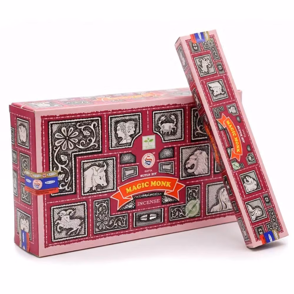KDMD Super Hit Magic Monk Omkar Incense for Meditation and Calm Atmosphere, Pink – 3