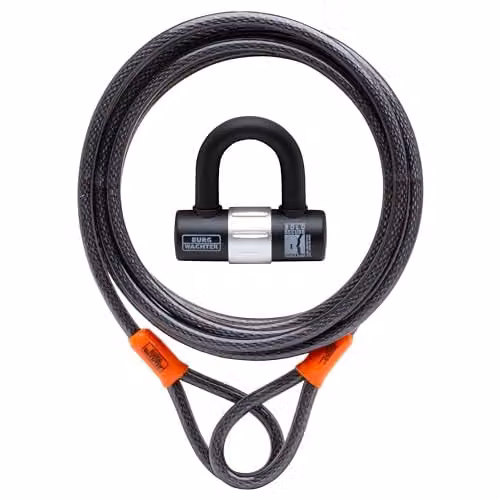 Burg-Wächter Black Patio Security Kit with 4.5m Plastic Coated Wire