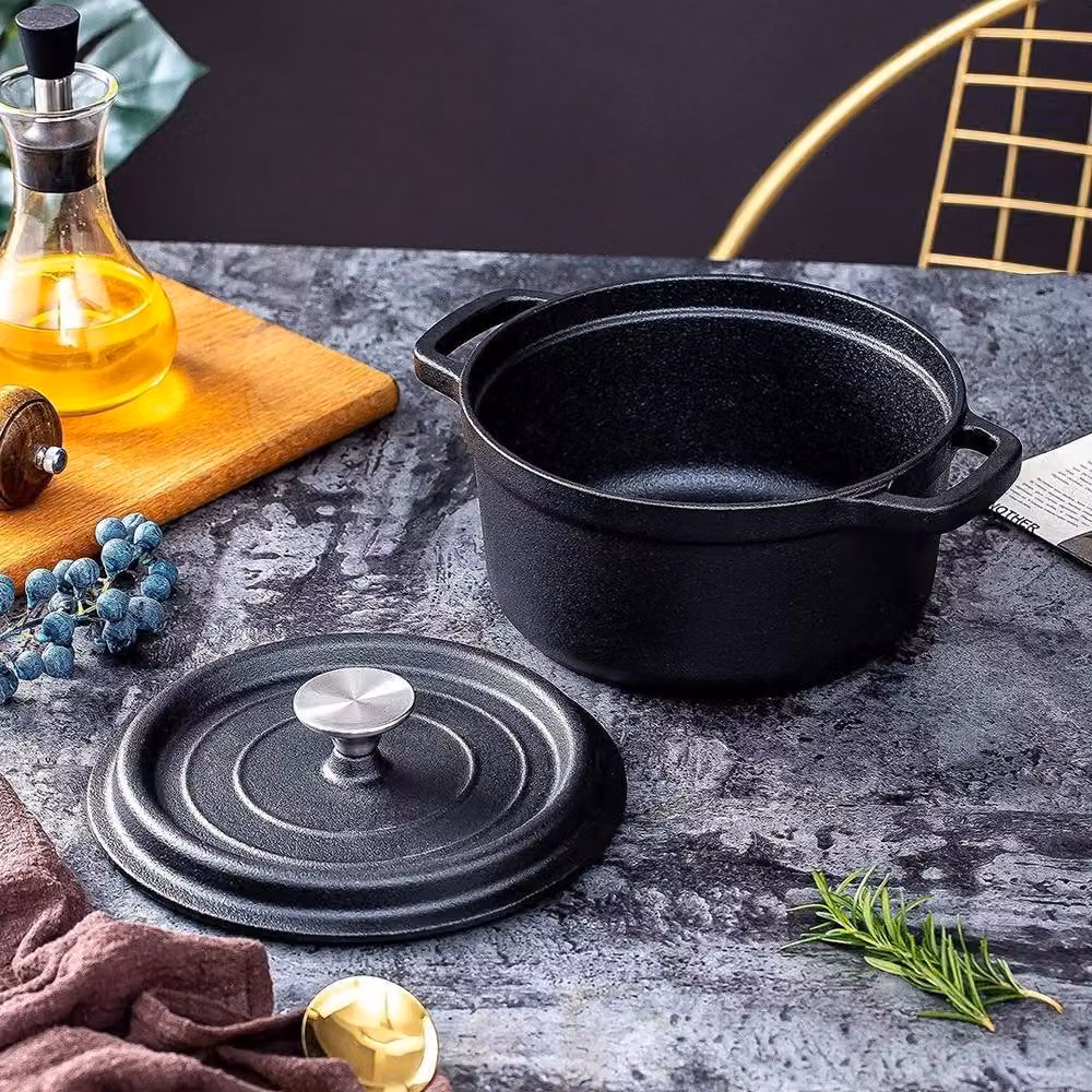 EONLION 1.5 l Nonstick Casserole Stew Pan in Black – 4