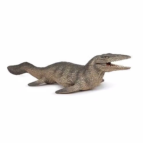 Papo Tylosaurus Dinosaur Figure, Grey and Multicolour, Dinosaurs Collection