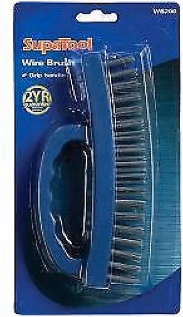 SupaTool Steel Wire Brush in Blue