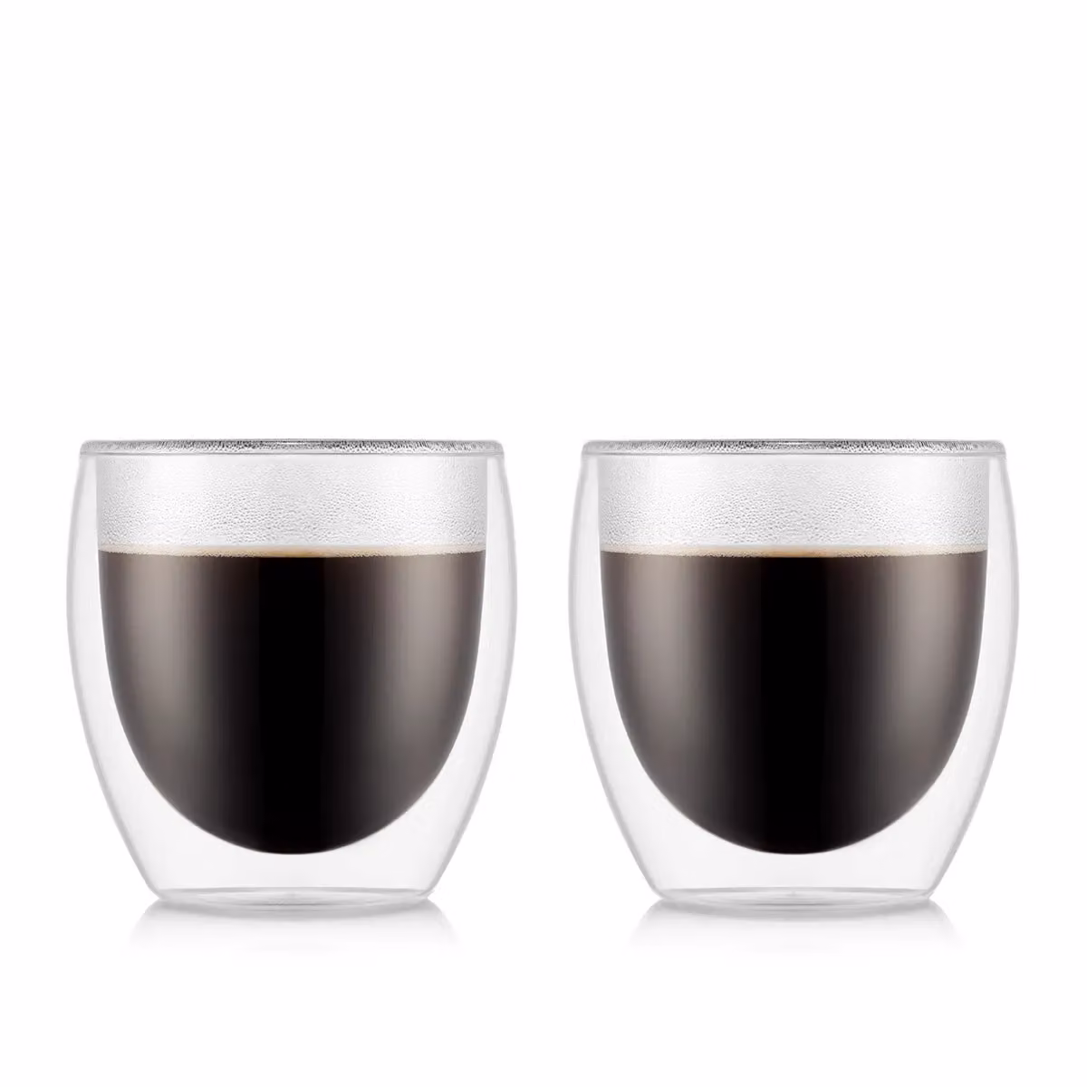 Bodum Pavina Transparent Glass Tumbler, 250 ml, 2 Pack – 2