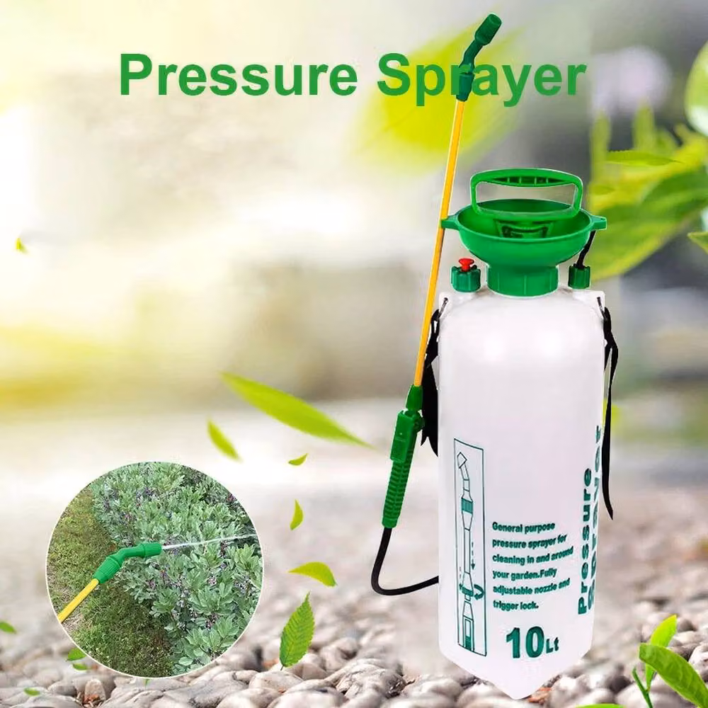 KORVIXA 10 Litre Manual Garden Pressure Sprayer in White – 3