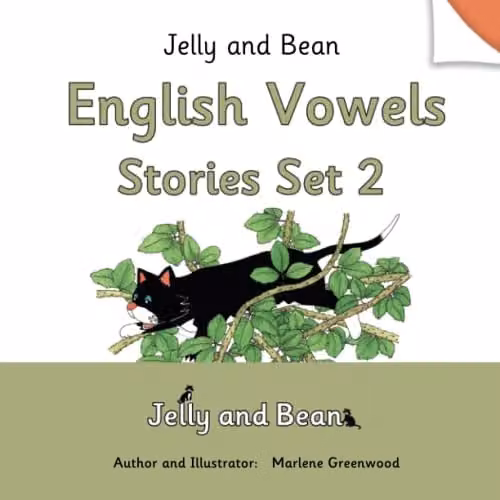 Jelly and Bean English Vowels Stories Set 2 Multicolour Paper Books