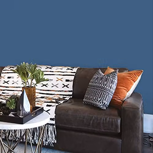 Johnstone's Washable Matt Wall and Ceiling Paint in Blue, 2.5L – 4