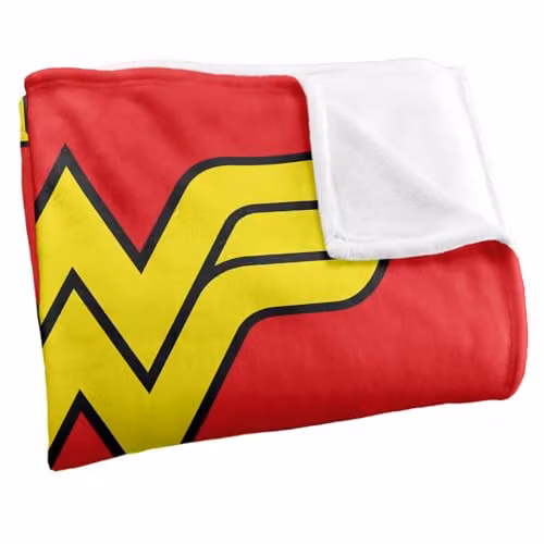 LOGOVISION Wonder Woman Wonder Grandma Super Soft Silky Touch Fleece Throw Blanket, Multicolour, W: 152 cm, D: 127 cm – 2
