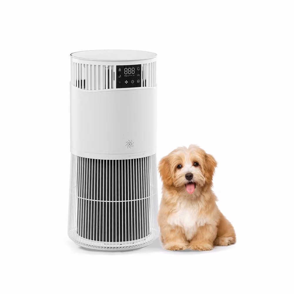 London Boutique HEPA Air Purifier with Activated Carbon and Sleep Mode, White – 2