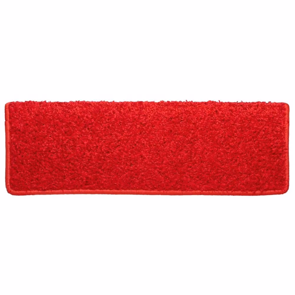 Berkfield Home Self-Adhesive Non-Slip Stair Mats, 10 Pack, Red, W/D/H: 65 x 21 x 4 cm – 3