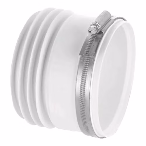McAlpine Sleeve with Flange, White