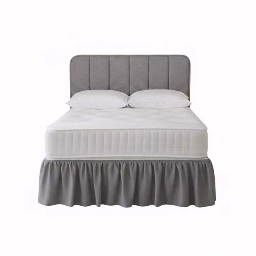 Snug City Grey Polycotton Super King Divan Bed Base Valance Sheet – 2