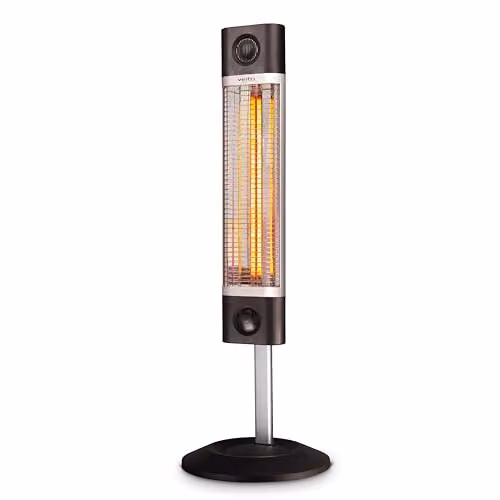 Veito CH1800RE Free Standing Carbon Infrared Heater in Silver or Black