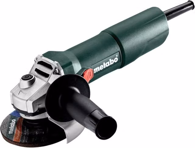 Metabo W750-115 Mini Grinder, Green and Multicolour, Mains Powered with UK Plug