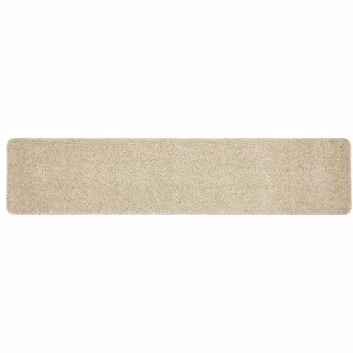 My Mat Stone Shaggy Pile Runner in Beige and Sand, W/D/H: 67 x 300 cm