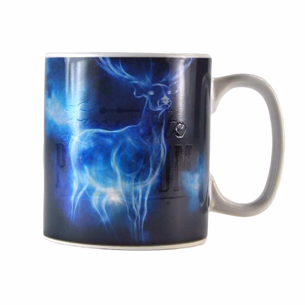 Harry Potter Expecto Patronum Heat Changing Ceramic Mug in Black – 2