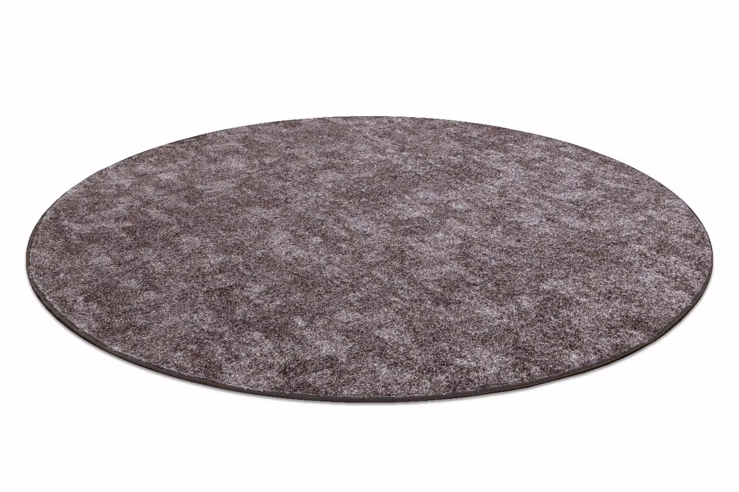 RugsX Pozzolana Round Abstract Modern Rug in Brown, Diameter: 100 cm – 2