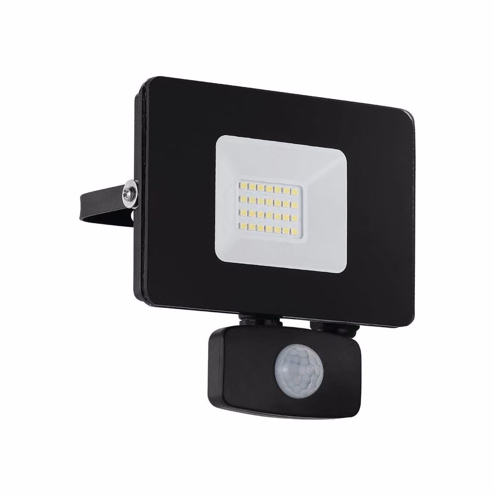 Eglo FAEDO3 LED Wall Spotlight with Motion and Dusk Sensor, Black – 2