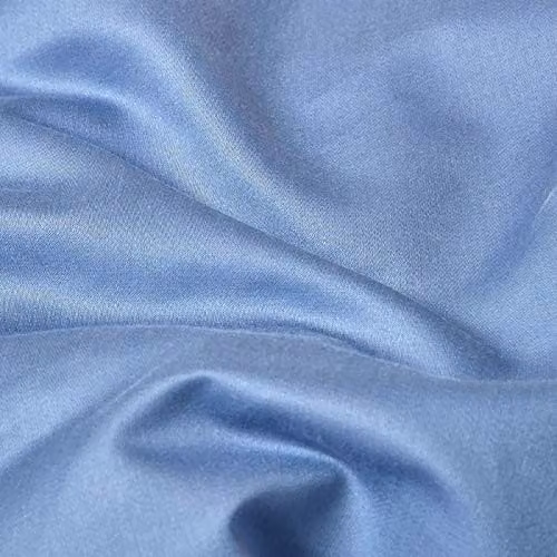 Homescapes Blue Egyptian Cotton Oxford Pillowcase, 1000 Thread Count, Mako Satin – 2