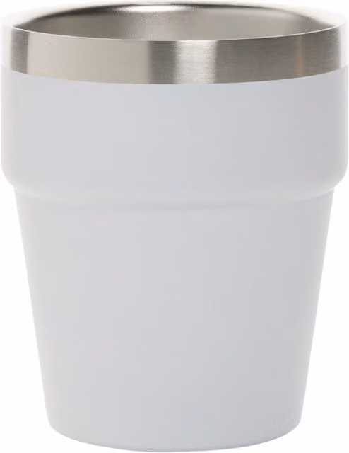 XD Design Clark Double Wall Stainless Steel Tumbler Mug, 300 ml, White