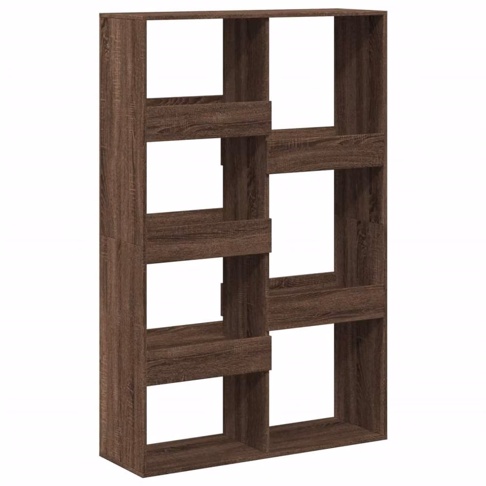 Berkfield Home Brown Oak Room Divider, W/D/H: 100 x 33 x 155.5 cm – 3