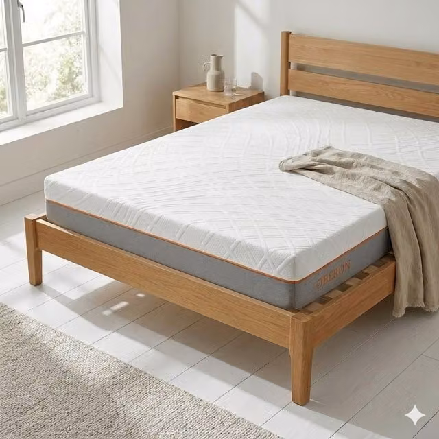OAT Home Oberon 2000 Hybrid Mattress, White, W/D/H: 135 x 190 x 23 cm