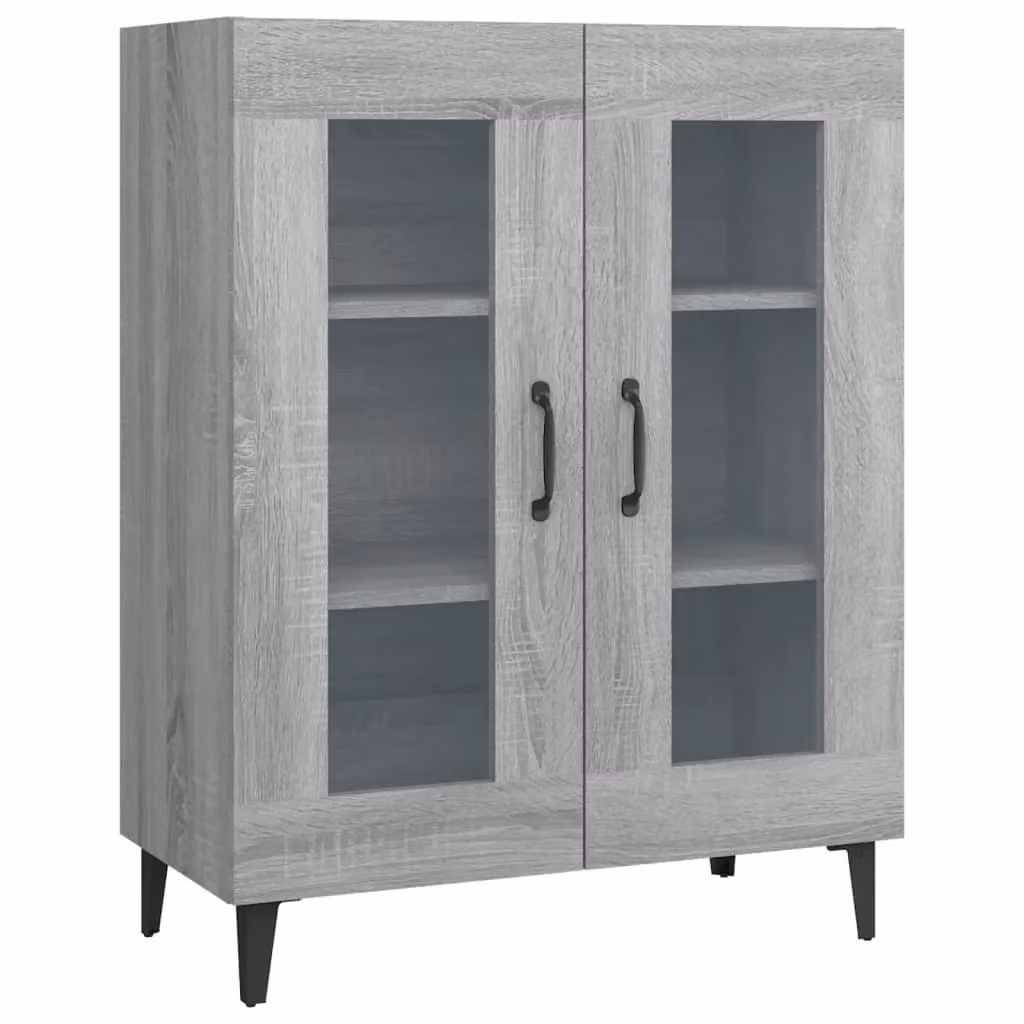 Berkfield Home Grey Sonoma Sideboard in Engineered Wood W/D/H: 69.5 x 34 x 90 cm – 2