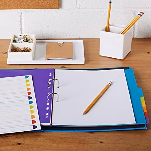 Exacompta Campus PP Multi-coloured Plastic Dividers for A4 Documents with 12 Tabbed Parts – 2
