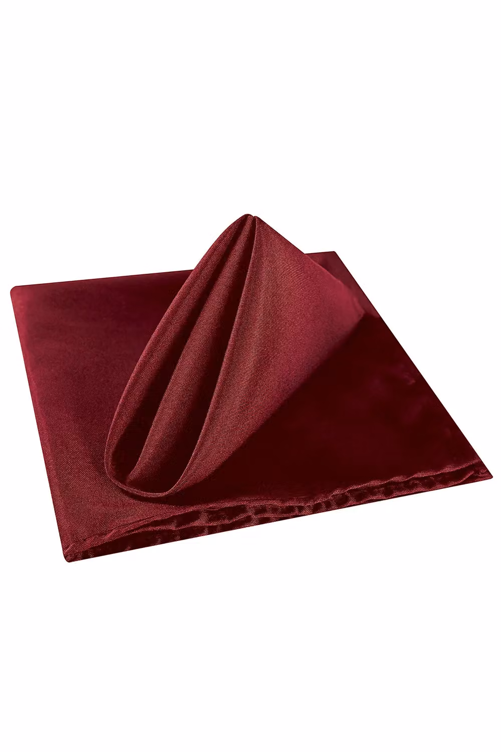 Neel Blue Burgundy Polyester Reusable Table Napkins, W/D/H: 50 x 50 x 0 cm – 5