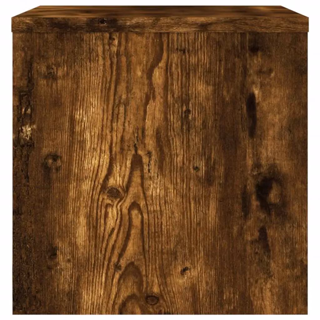 Berkfield Home Bedside Cabinet in Smoked Oak Brown, W/D/H: 40 x 30 x 30 cm – 3