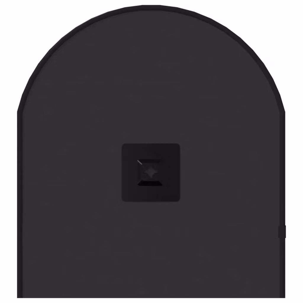 Berkfield Home Minimalist Oval Wall Mirror in Black, W: 70 cm, H: 30 cm – 2