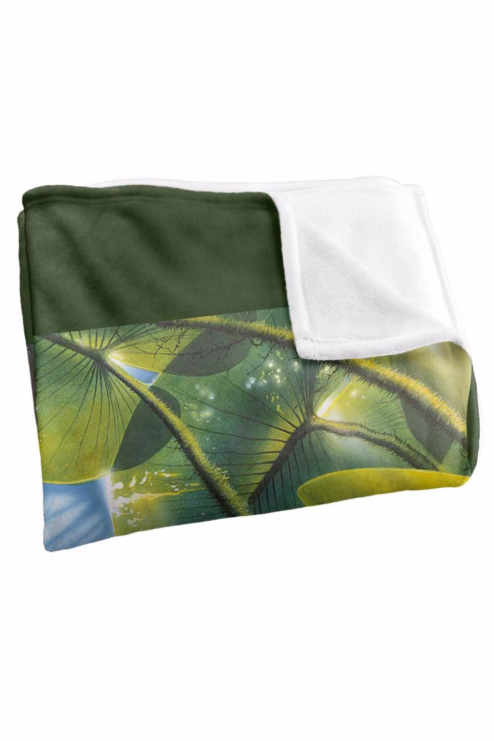JQ Licensing Fooled Bass Fishing Super Soft Fluffy Polyester Throw Blanket, Green Multicolour, Large – 4
