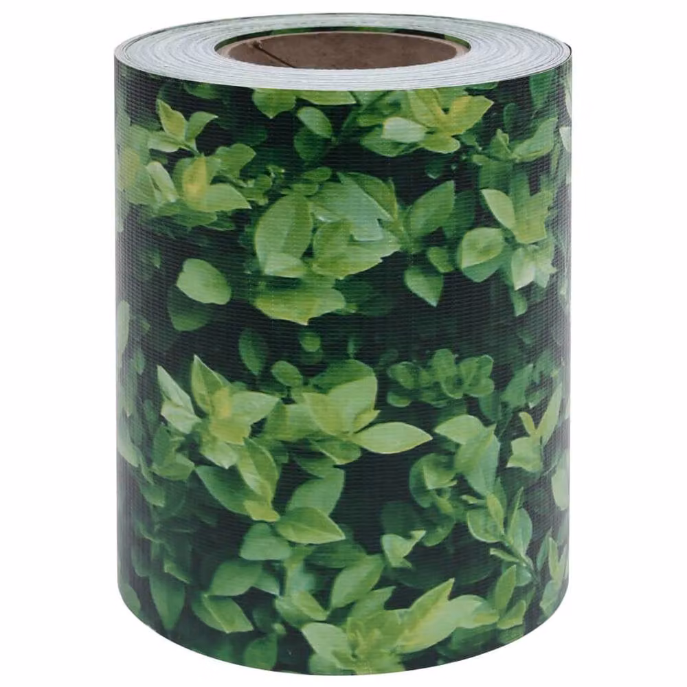Berkfield Home Garden Privacy Screen in Green PVC Mat Finish, W: 70 cm, H: 19 m – 4