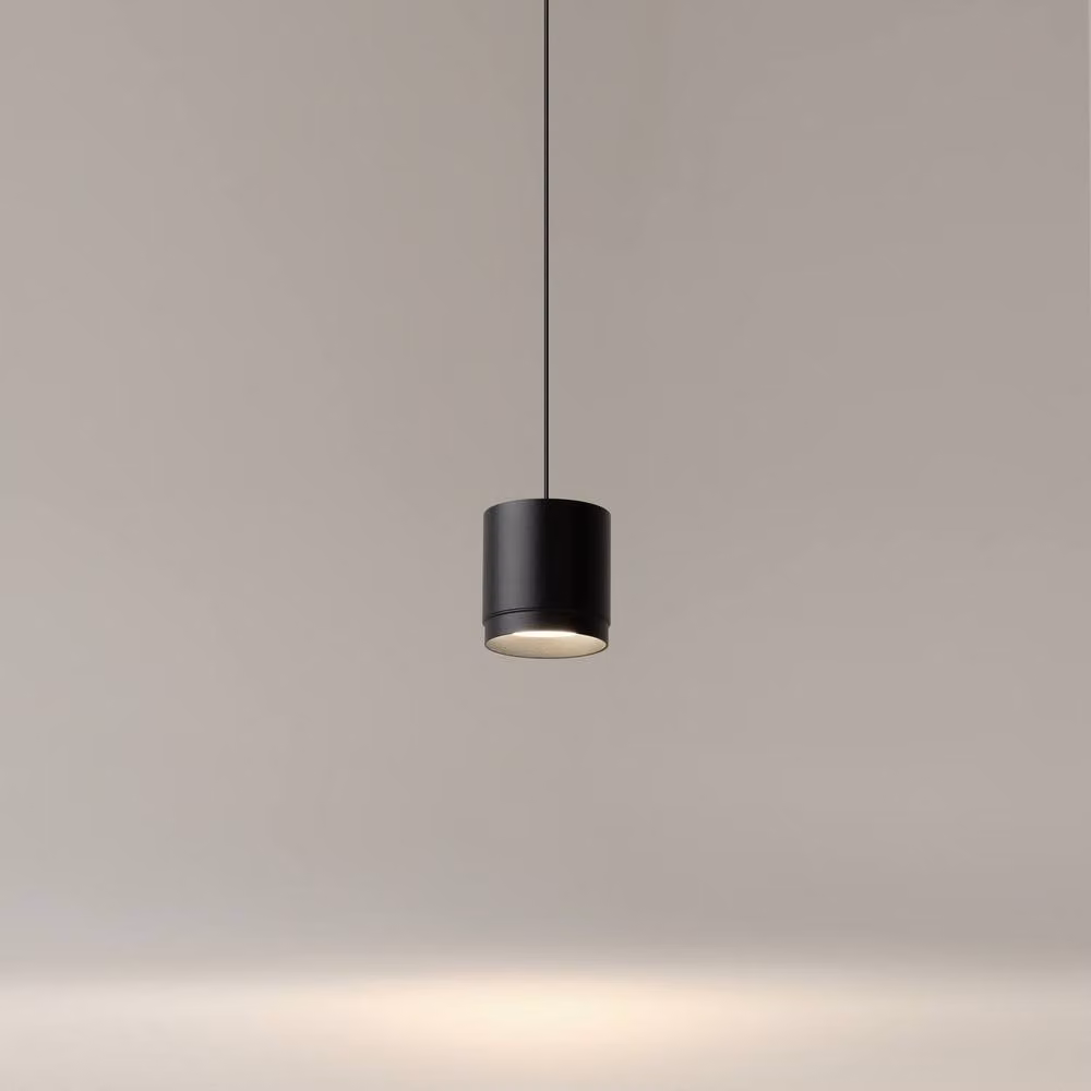 Netlighting Polar Slim Black GX53 Cylinder Pendant Ceiling Light – 4