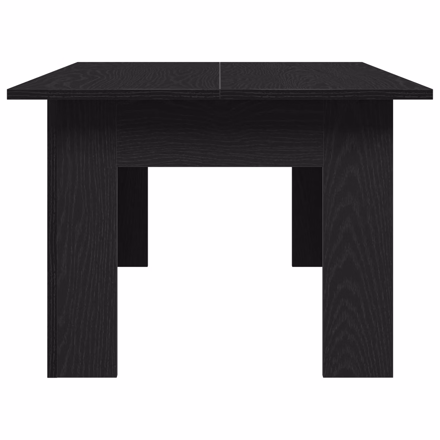 Berkfield Home Black Oak Coffee Table, W/D/H: 100 x 60 x 42 cm – 3