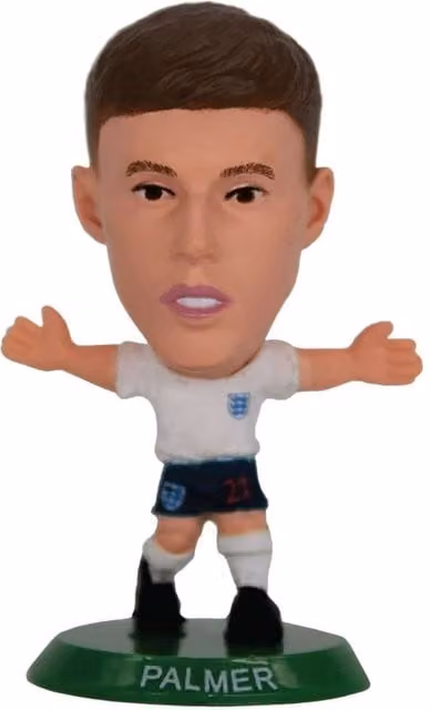 SoccerStarz England FA Cole Palmer Football Figurine, Multicolour – 1