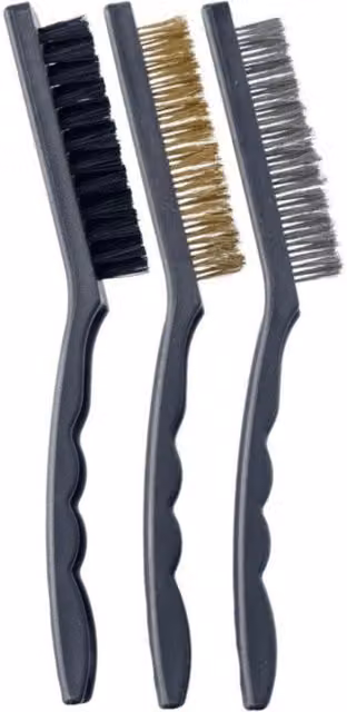 Harris Essentials Wire Brush Pack of 3 in Black – 1