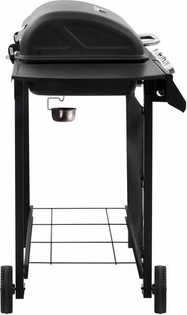 Berkfield Home 4 Burner Gas BBQ Grill in Black