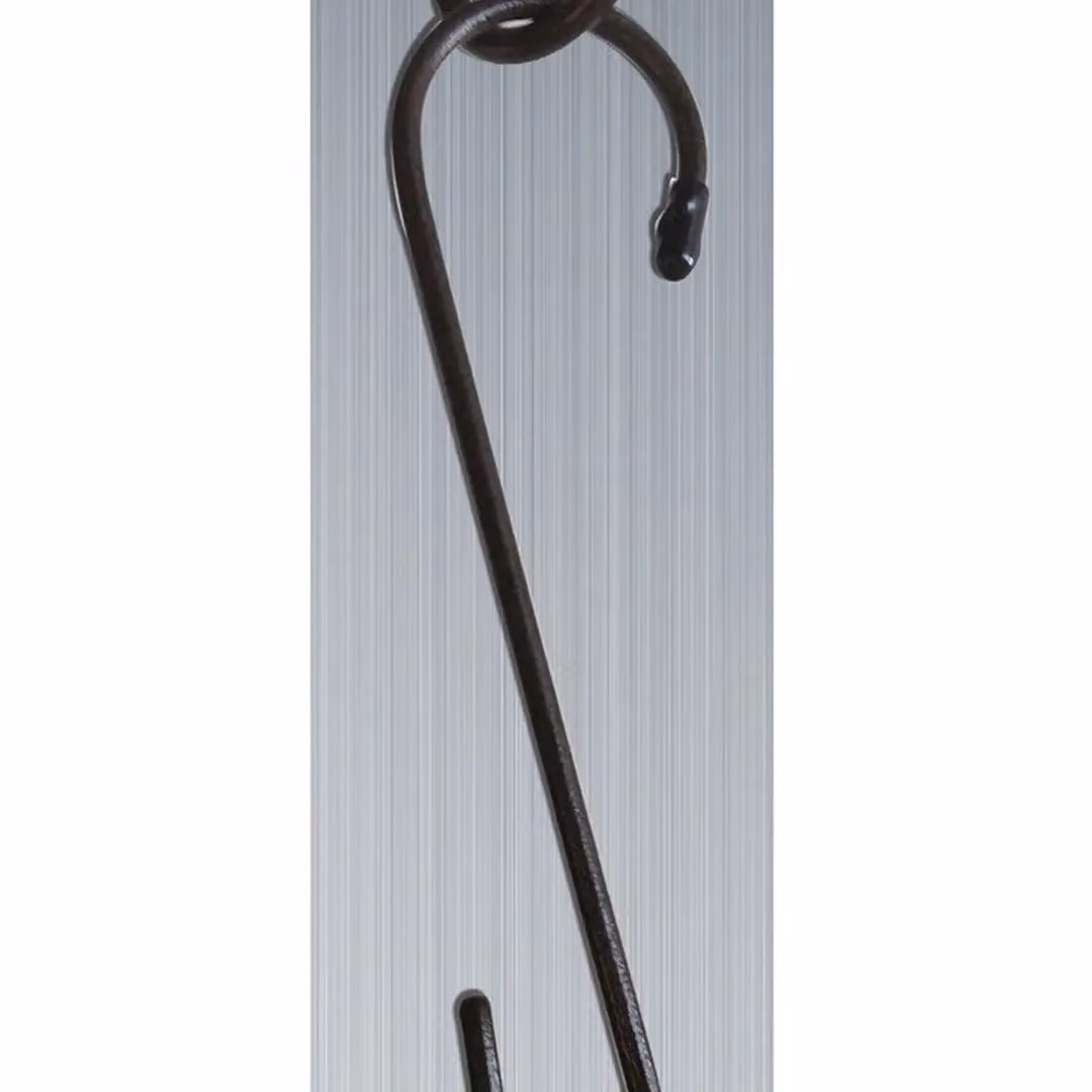 Poppyforge Handy Hook Garden Hanger in Brown Steel, Height: 20.3 cm – 2
