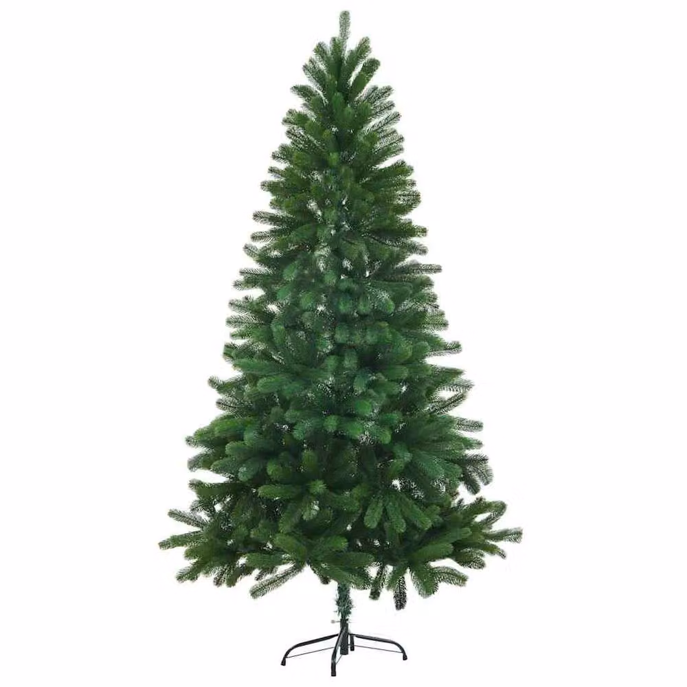 Berkfield Home Lifelike Faux Christmas Tree in Green, Height: 150 cm – 2