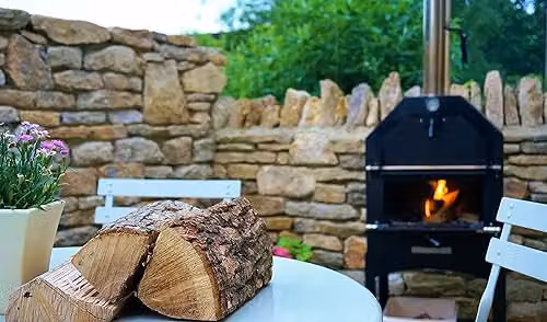 Ecoblaze Kiln Dried Ash Firewood Crate, 3.4m³ Ready To Burn Hardwood Logs – 3