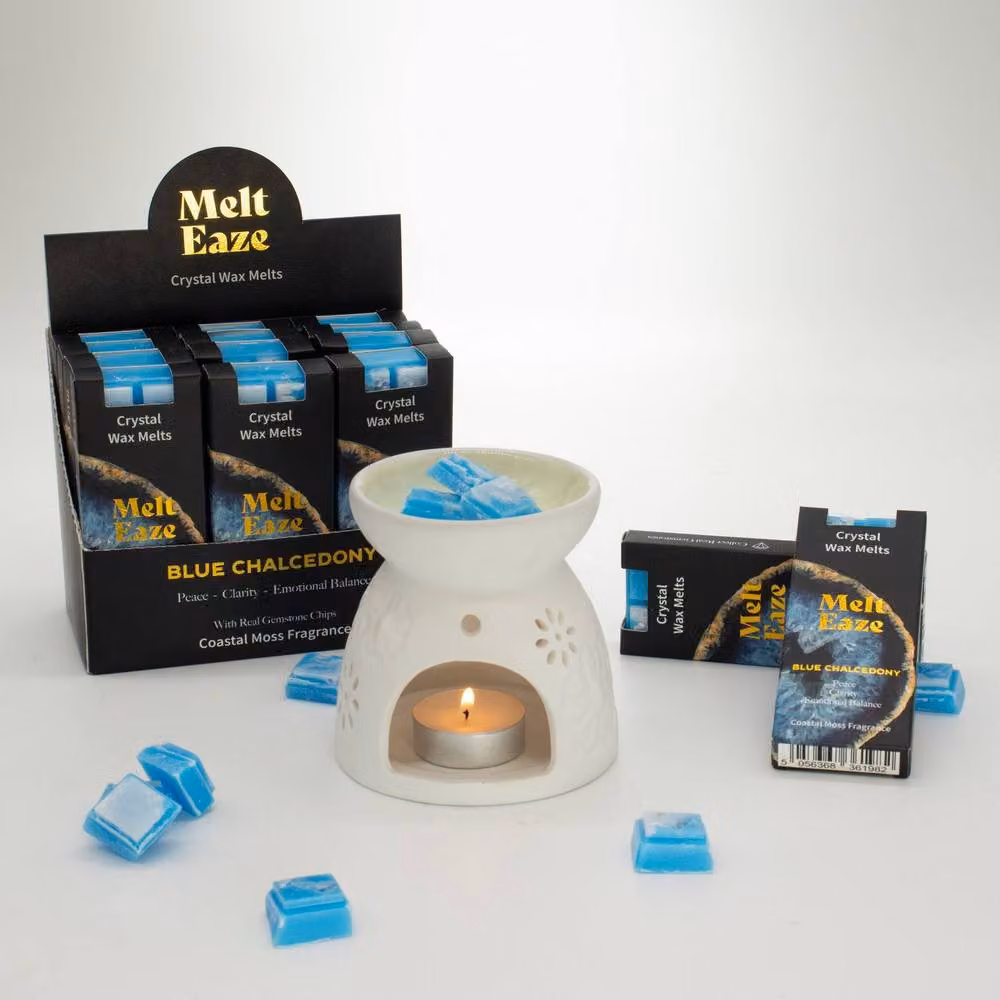 Serenityy MeltEaze Wax Melts Aquamarine Wave Coastal Moss in Blue 50g – 2