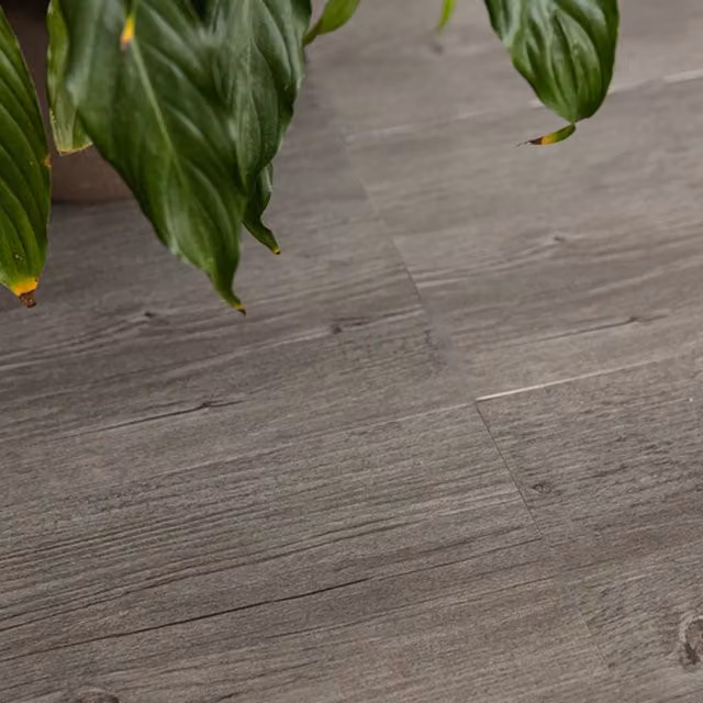 d-c-fix Grey Wood Look Self-Adhesive Peel and Stick Vinyl Floor Tiles, 1sqm (5 Pack)