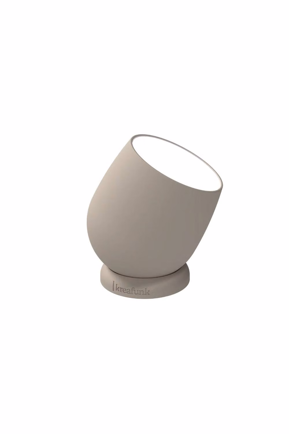 Kreafunk Beam Portable and Rechargeable Tabletop Lamp in Sand/Beige – 2