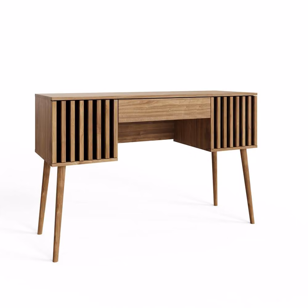 GFW Rowan Brown Oak Writing Desk – 2