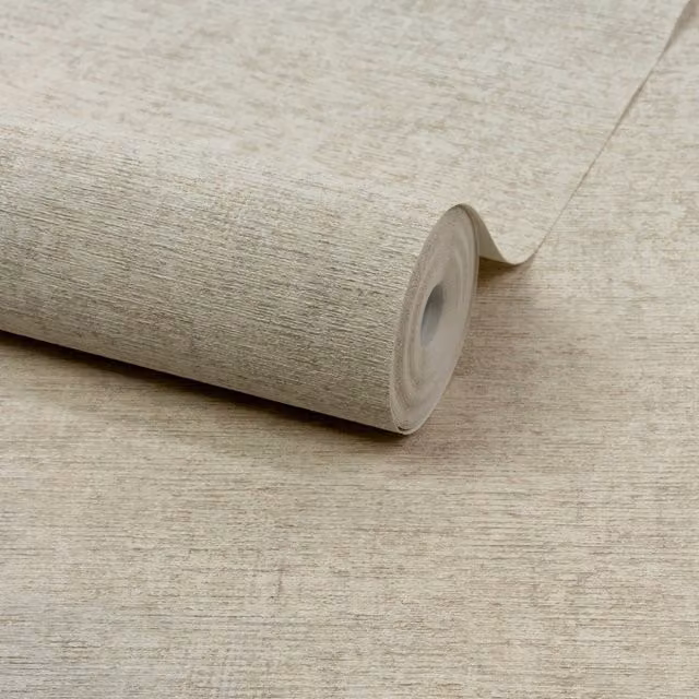 Grandeco Dakota Plain Classic Grey Wallpaper Roll