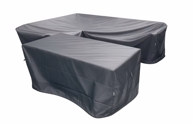 MINT Outdoor Custom-Fitted Grey Corner Sofa Outdoor Furniture Cover